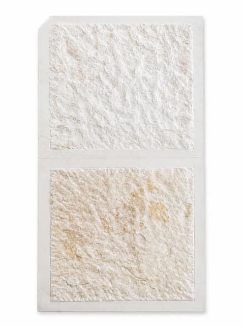 Chiseled Sunny Minya limestone strip