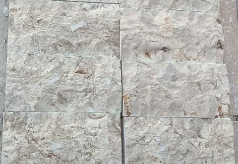 Sinai Pearl chiseled wall cladding, 25 mm