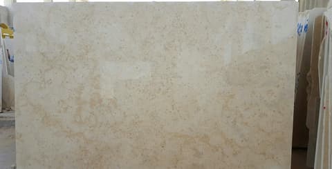 Polished Sunny Minya beige marble slab